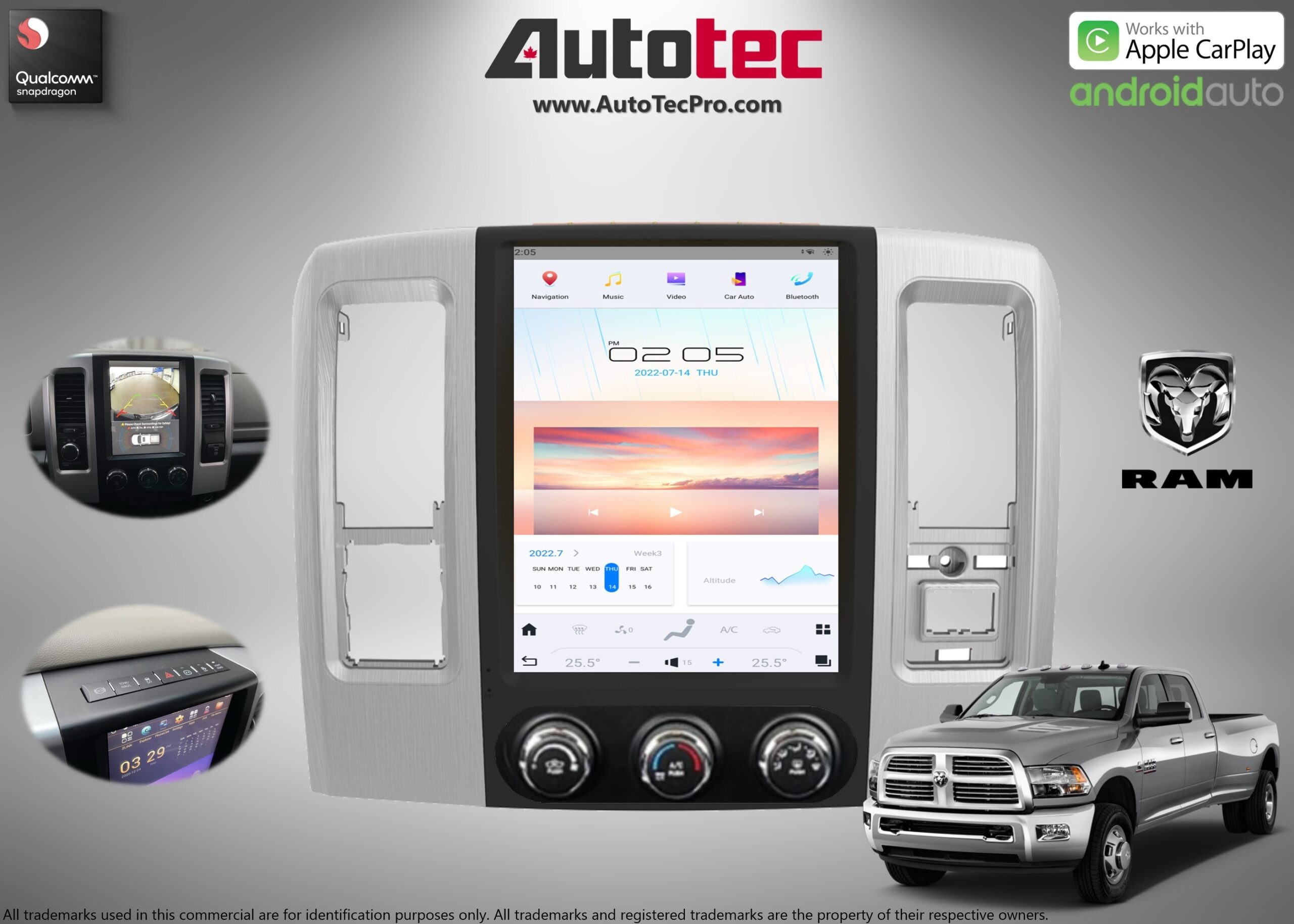 2012 Ram 2500 Touch Screen Upgrade
