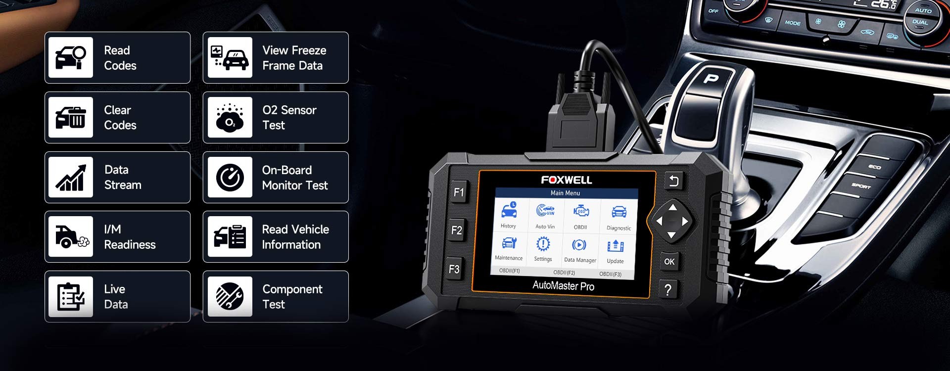 OBD2 Scanner Step | Foxwell