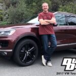 Front view of the 2017 VW Touareg Wolfsburg Edition