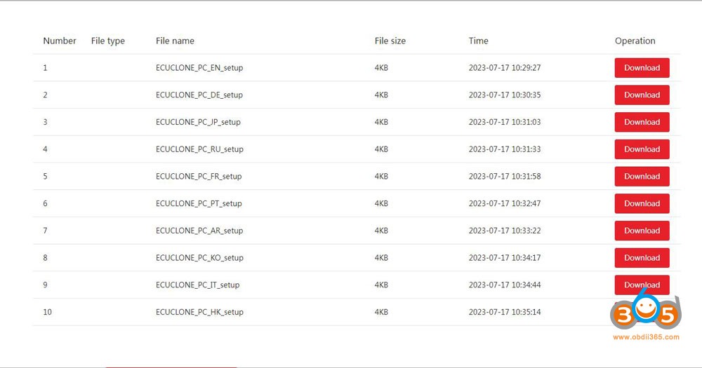 Download Launch x431 ECU programmer software