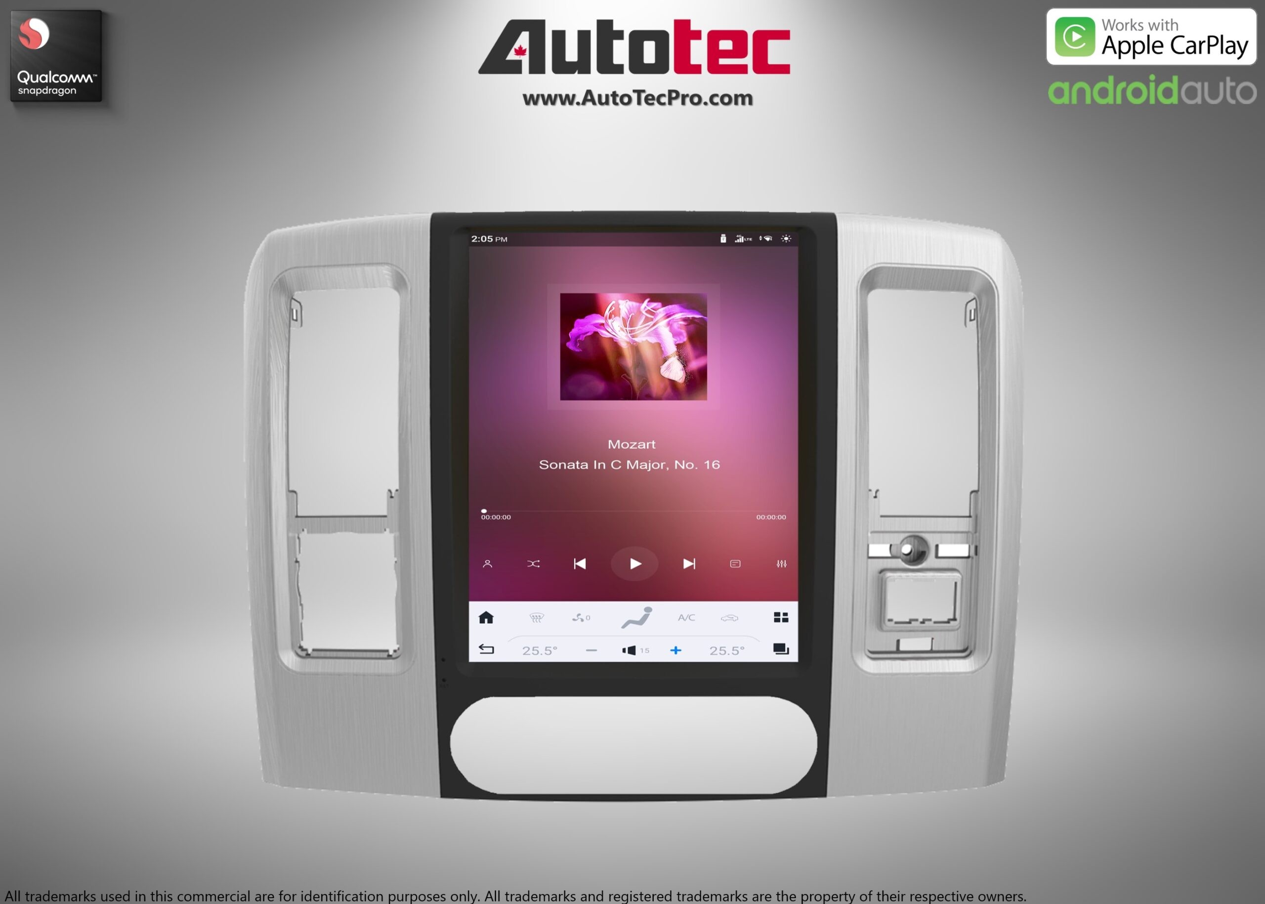 2012 Ram 2500 Wireless Apple CarPlay and Android Auto