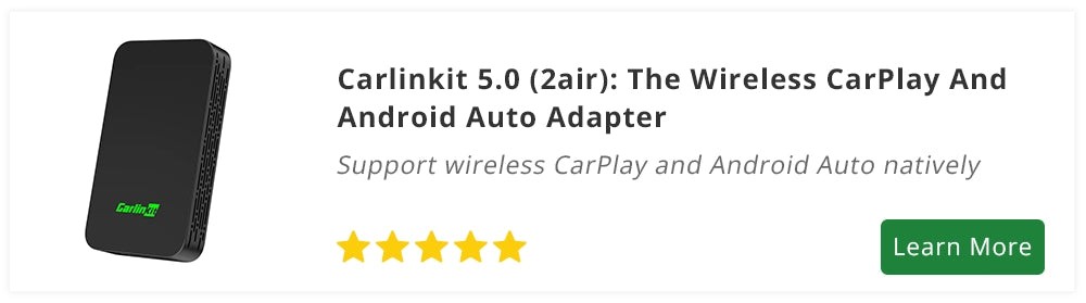 The Wireless CarPlay And Android Auto Adapter
