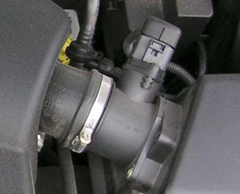 Contaminated MAF Sensor