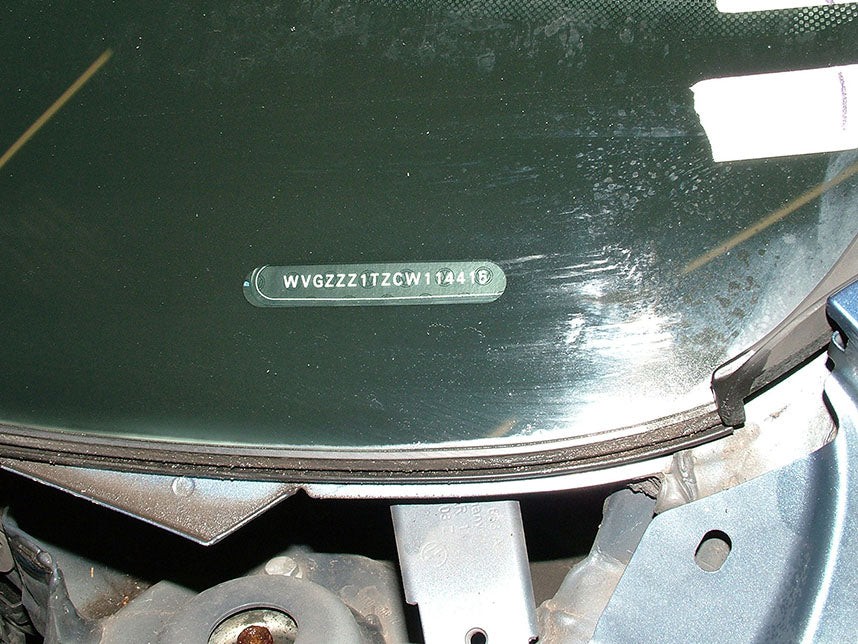 Windshield rubber