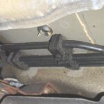 Close up of fuel line