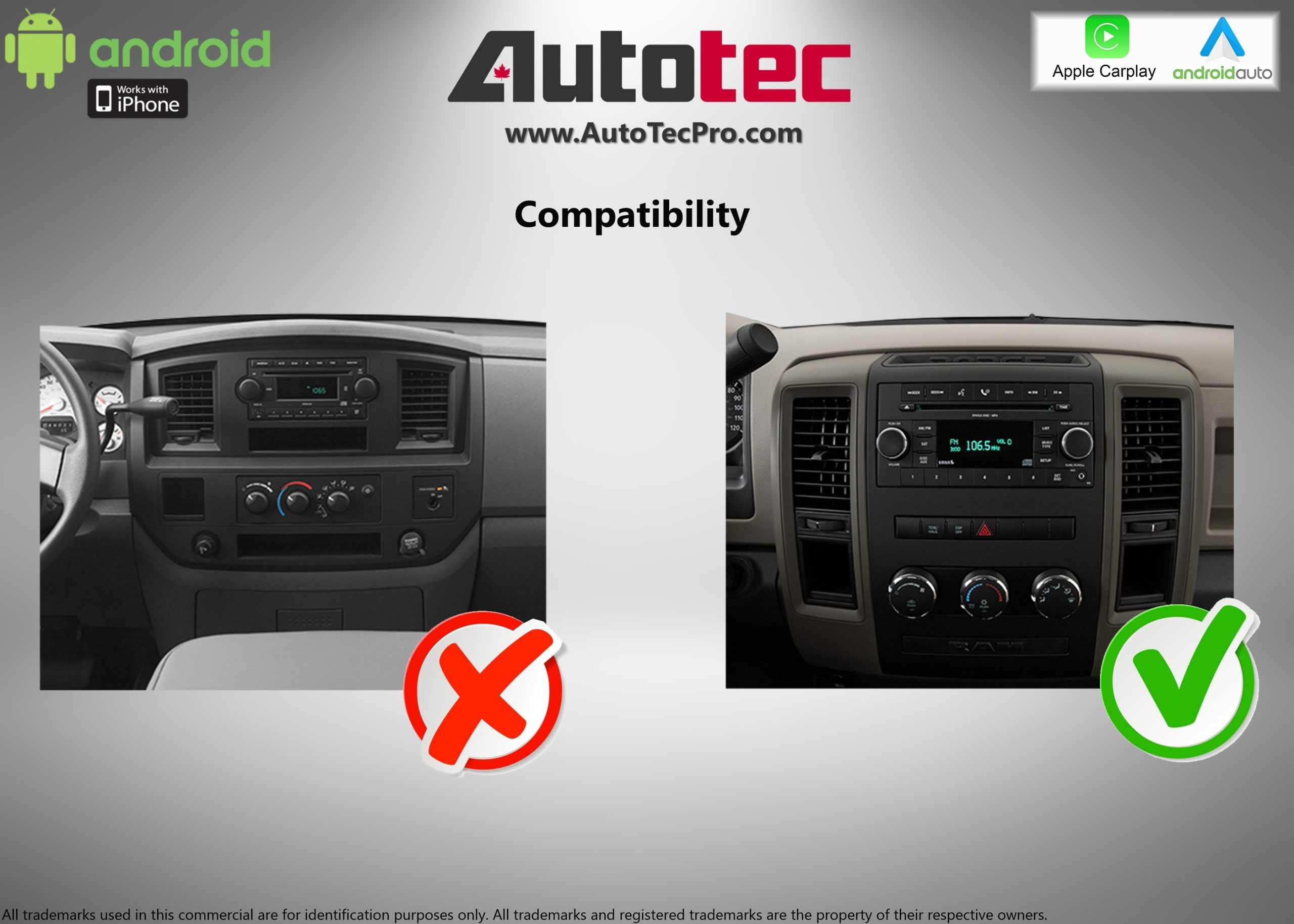 2012 Ram 2500 Infotainment System Compatibility