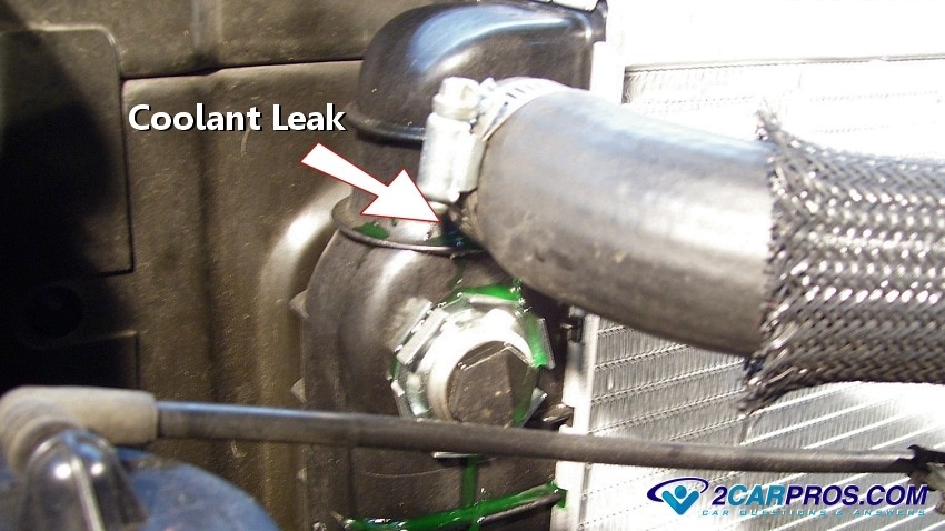 Coolant Leak Under Car