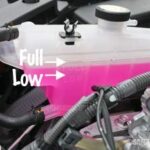 Checking coolant level