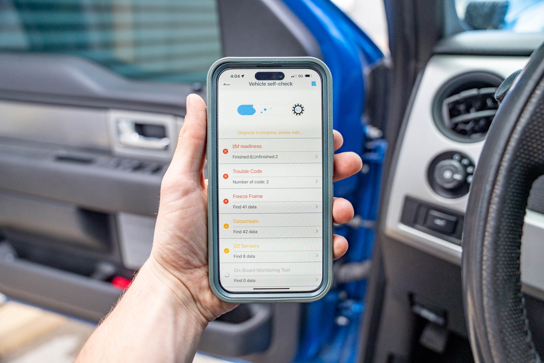 Using App to Read Data