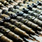 Fuel Injectors Lined Up