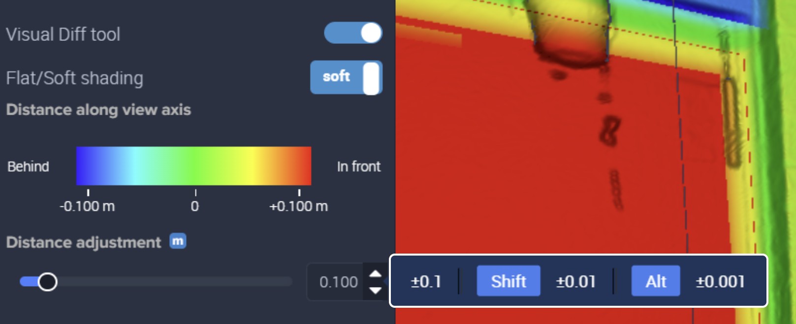 Fine-Tuning Distance Adjustment for Precision in Scan Tool Analysis