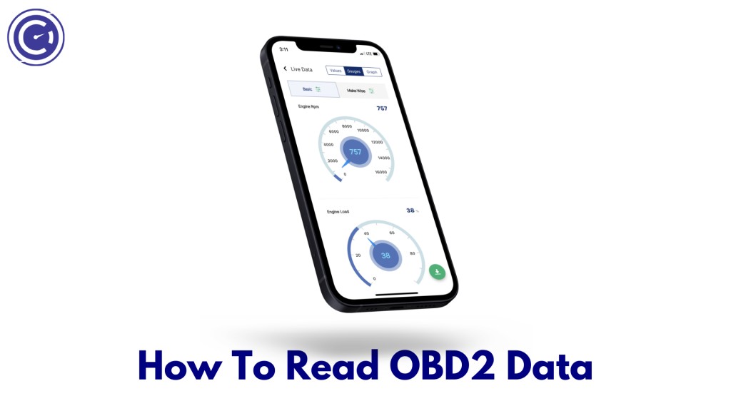 OBD2 scanner interface displaying live data