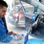 Locating the OBD2 port in a car