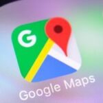 Google Maps Interface on CarPlay