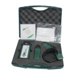 HxH Scan Bluetooth Compact Car Diagnostic Tool displayed on a car dashboard