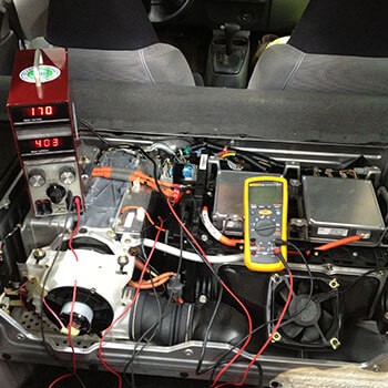 electric car diagnostics