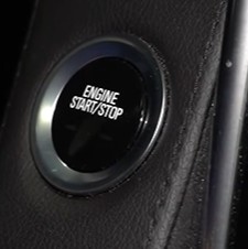 Car's start/stop button