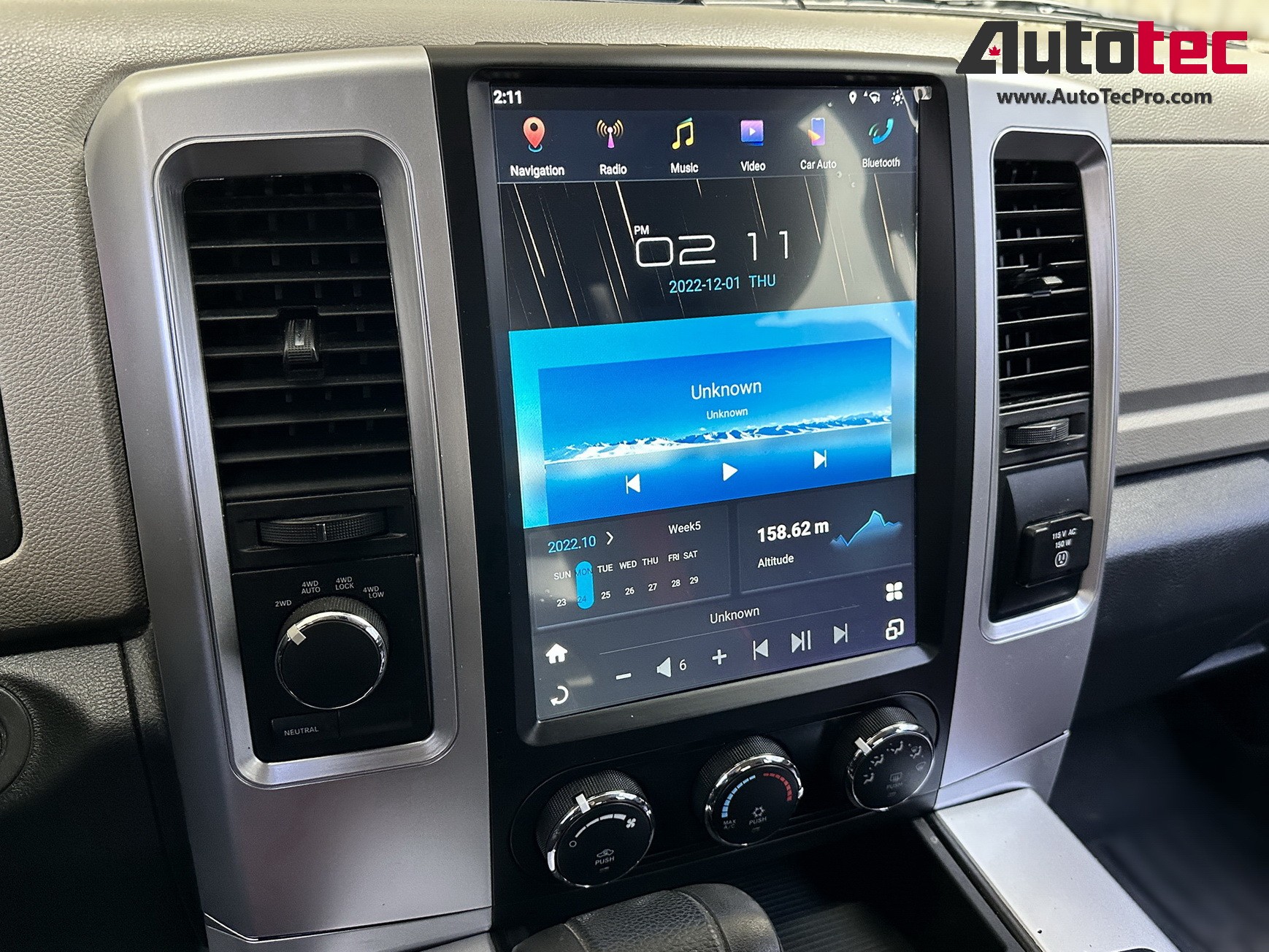2012 Ram 2500 Car Play Integration