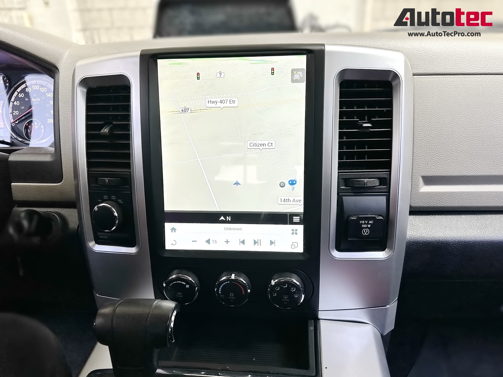 2012 Ram 2500 Easy Touch Screen Interface