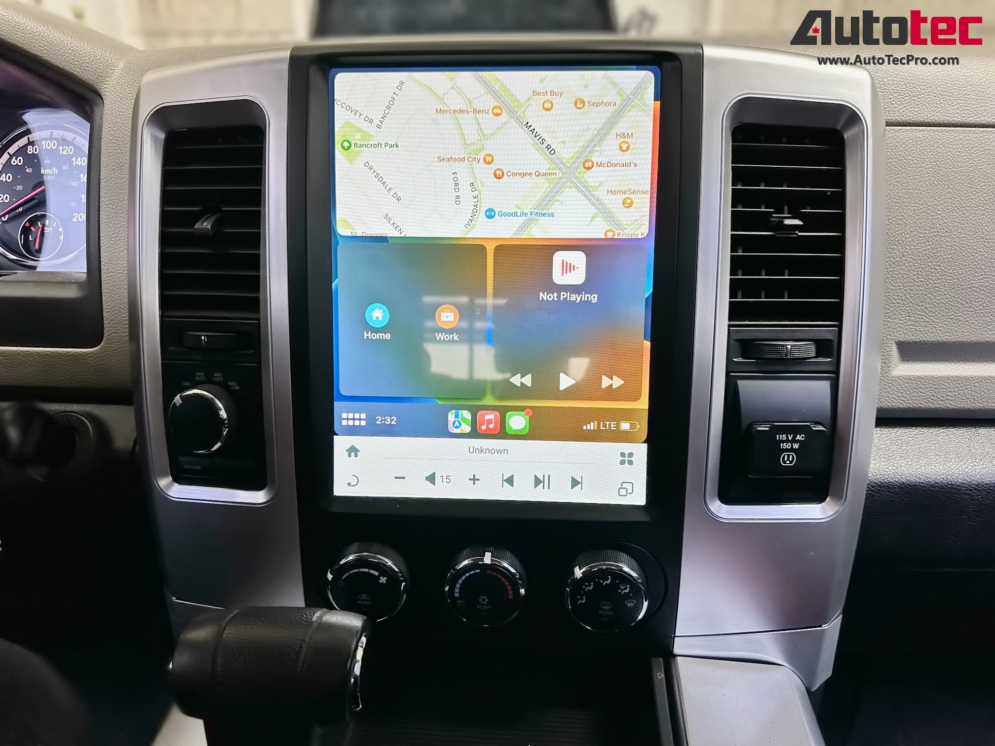 2012 Ram 2500 Audio Navigation System
