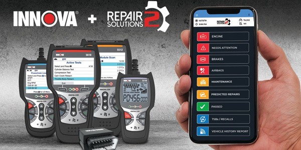 Innova CarScan line of wireless onboard diagnostic tools