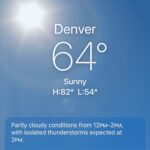 iPhone Tell Temperature