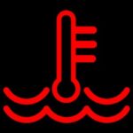 mini coolant warning light