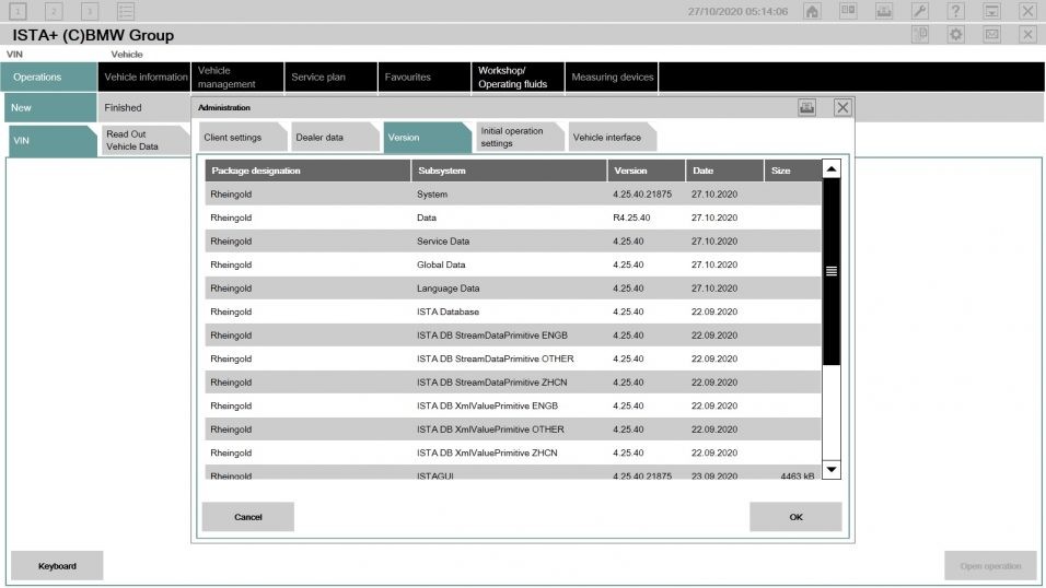 BMW ICOM ISTA-D Rheingold Software Functions