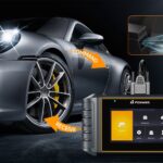 Vehicle computer diagnostic with OBD II scanner tool
