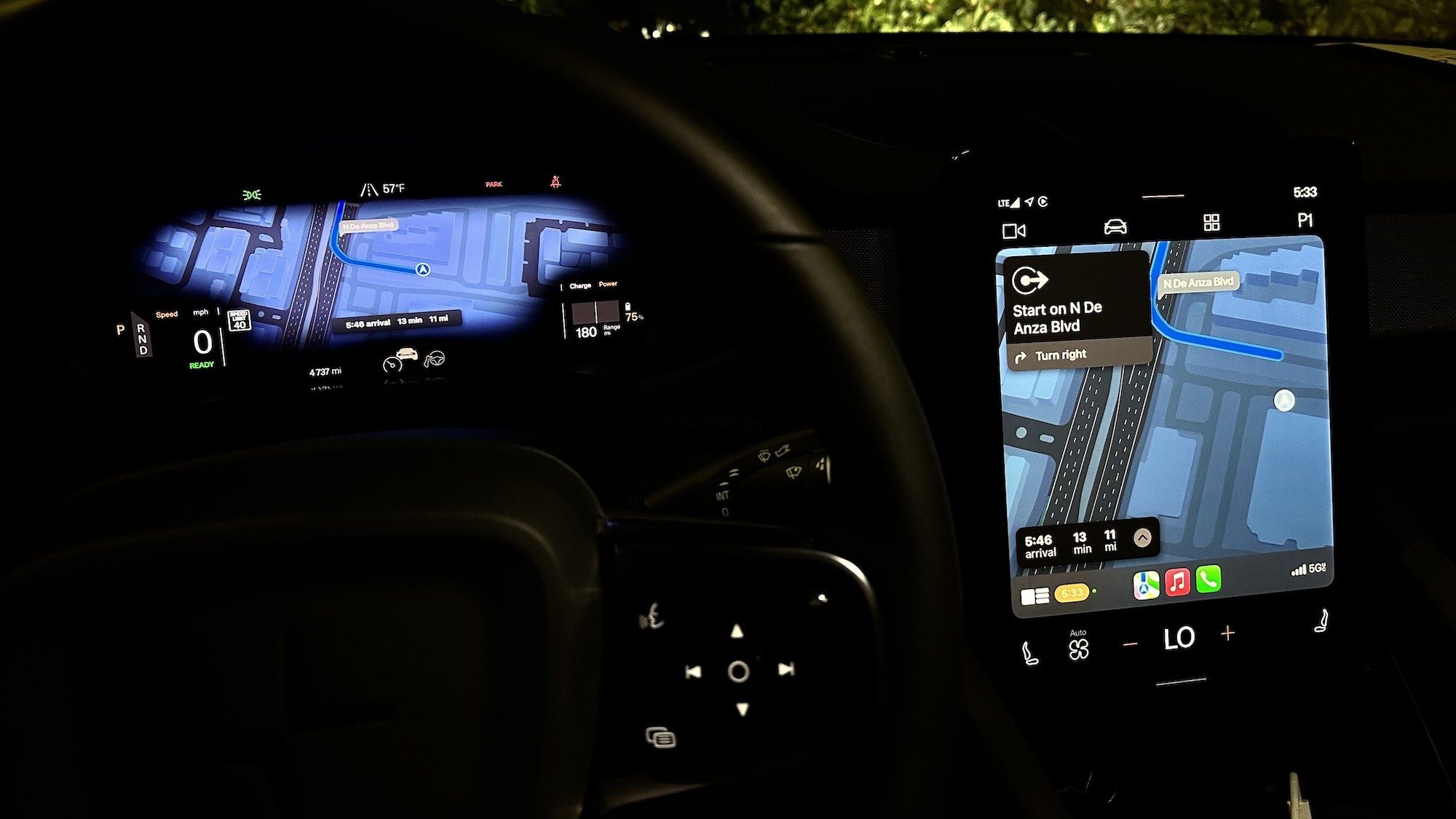 Polestar Dual Apple Maps