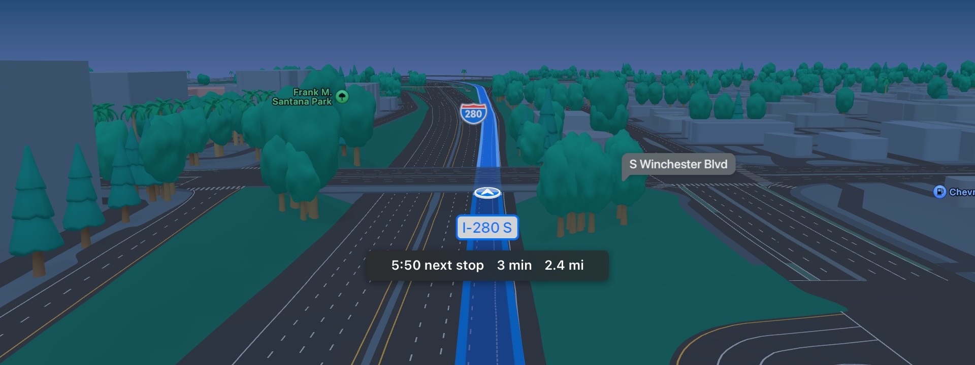 Polestar 2 Apple Maps integration
