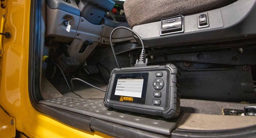 Snap-on diagnostic tool