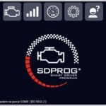 Smart Driver OBD2 Car Diagnostic Tool showing connection ports