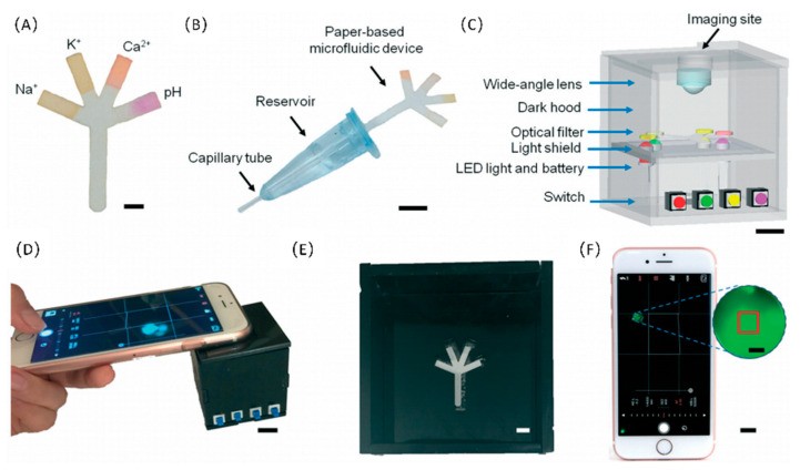Paper-based microfluidic device