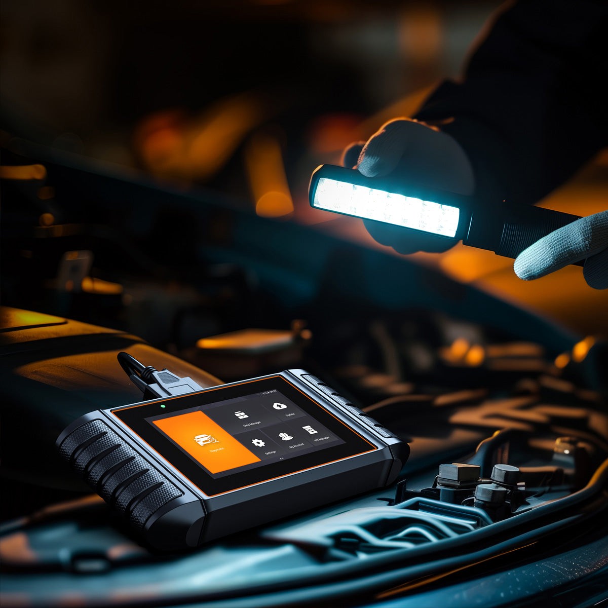 OBD2 Scanner and Port
