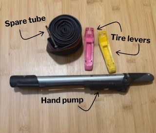 Spare tube for car tire