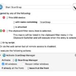 Start ScanSnap on Connect Macro
