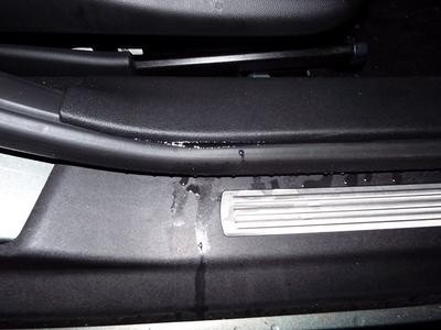 Water Stains on Seats