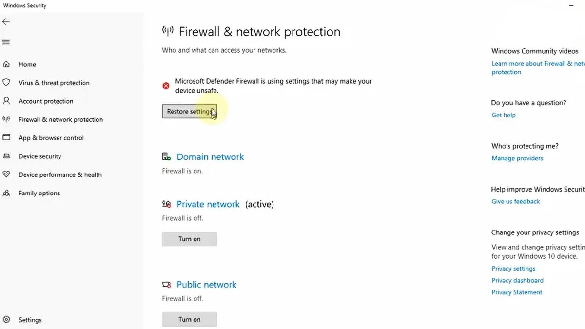 Disabling Antivirus and Firewall for Xentry Installation
