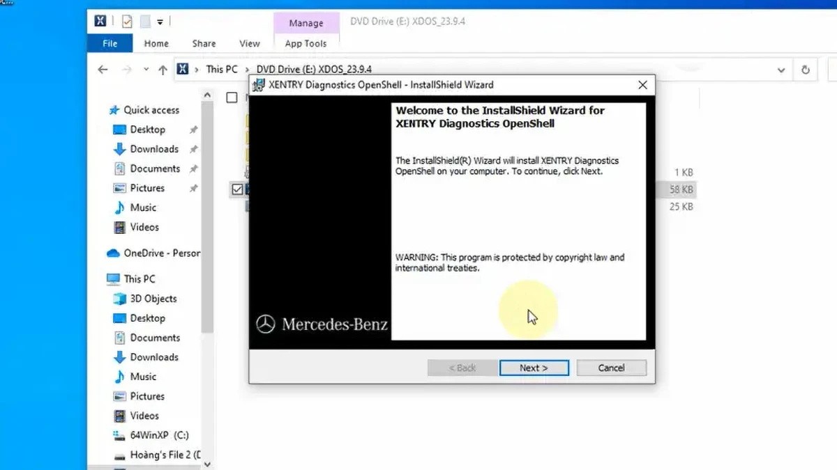 Navigating to CLO Drive to Crack OpenShell Software