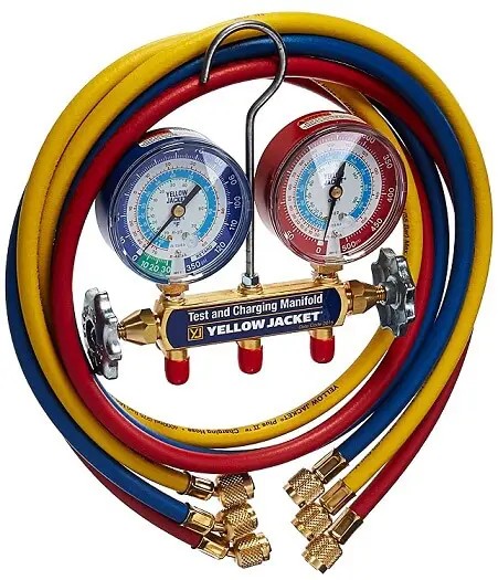hvac Manifold gauges-Yellow